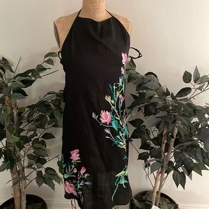 Beautiful halter hand embroidered dress… Perfect for summer evenings!